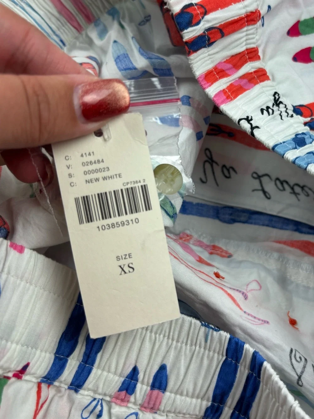 NWT! Anthropologie Lyrebird Ski Ya Later Shorts PJs Size XS